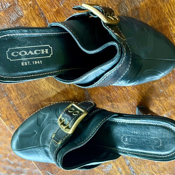 Coach mules size 7B excellent condition. - Picture 2 of 5